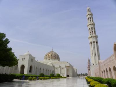 La mosquée des hommes et un minaret