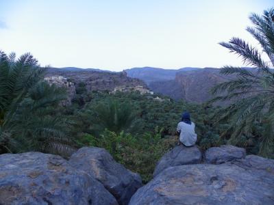Contemplation du panorama