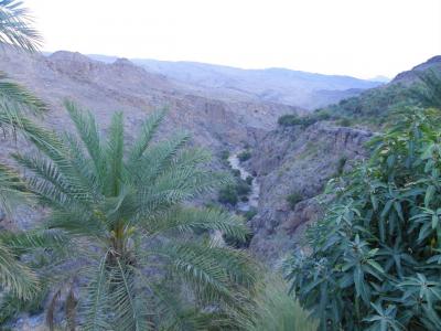 Canyon sur la droite du promontoire